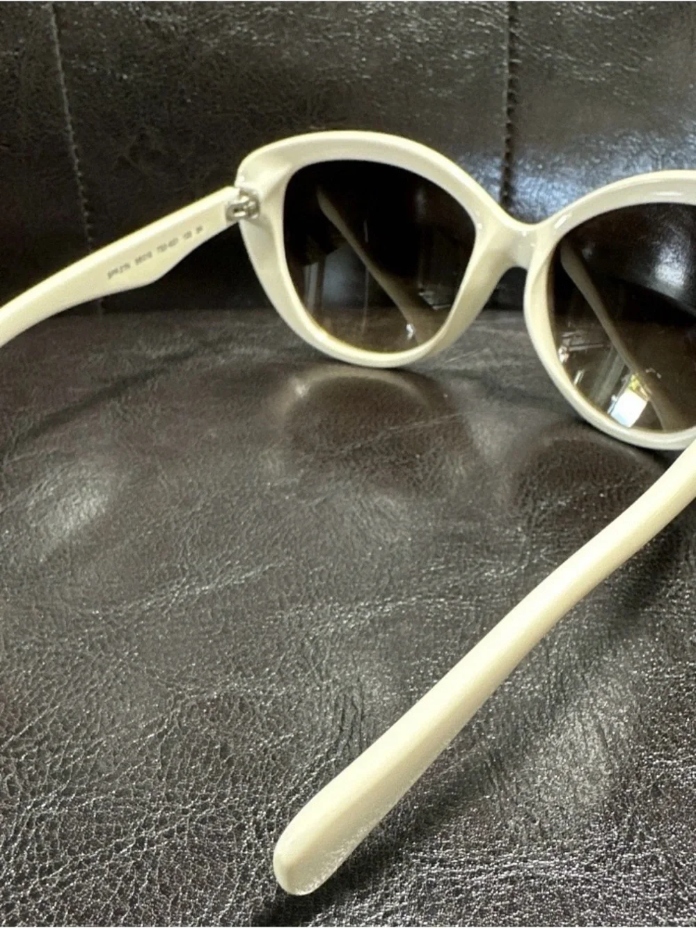 Prada Women’s white Cat-Eye Sunglasses - Stylish UV Shades